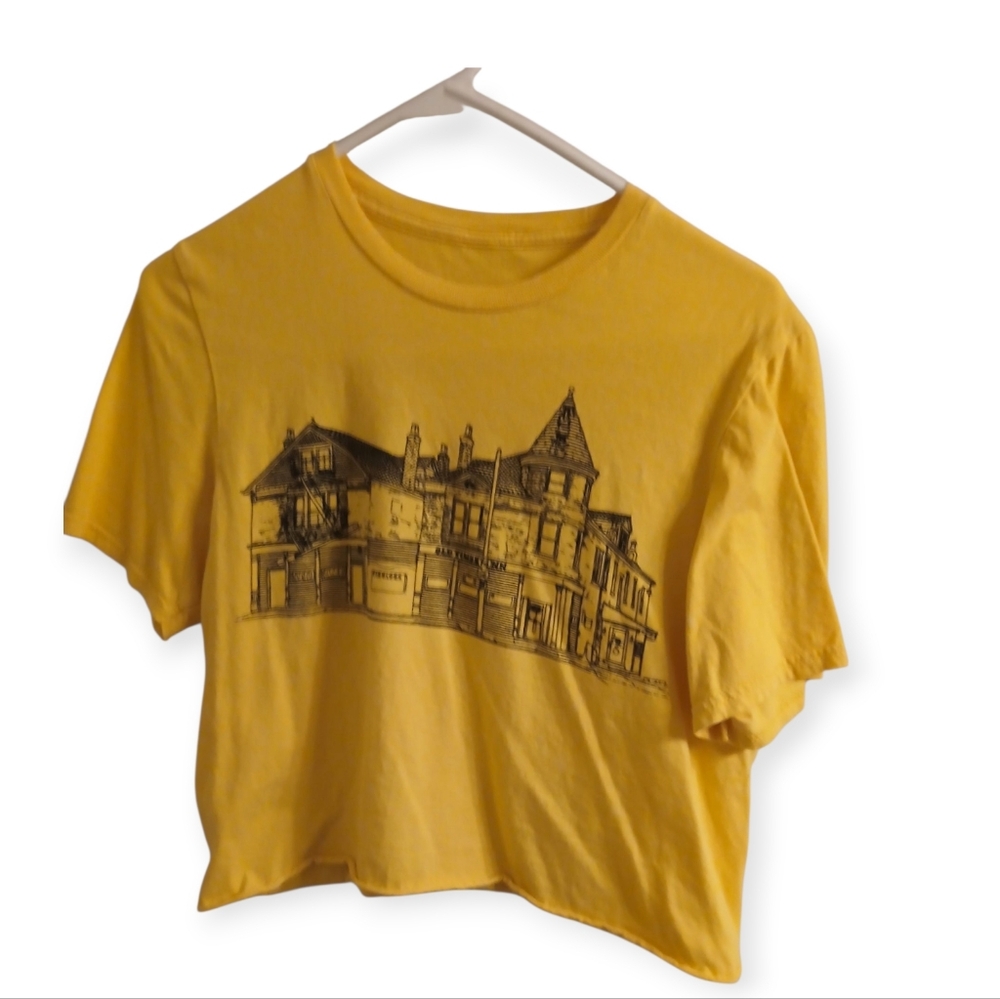 Yellow Old Town Inn Tee Small